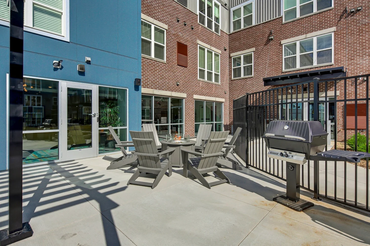 Illustration of Luxury Apartments With Community Development Programs
