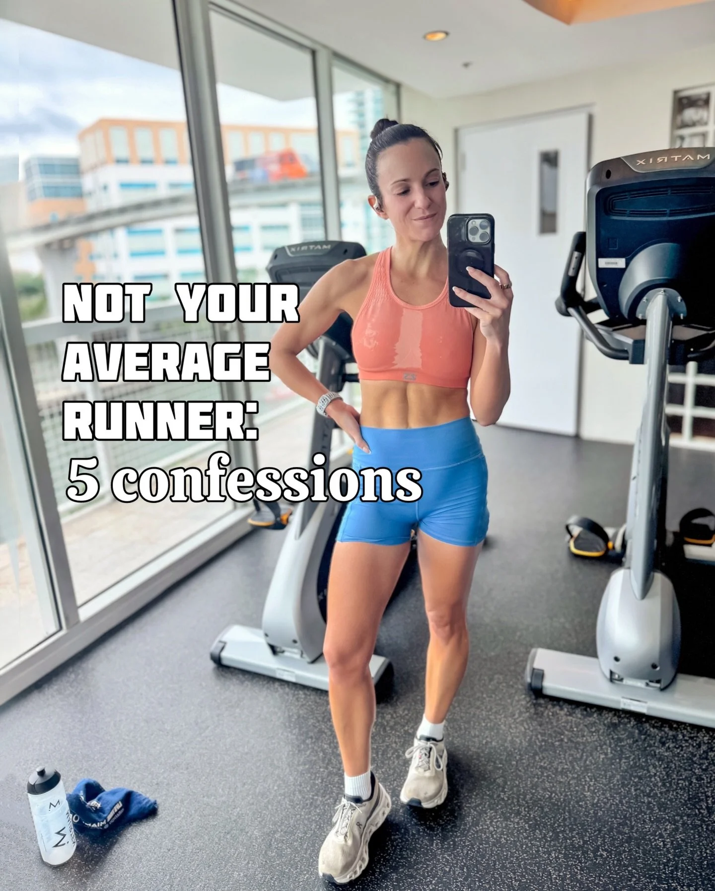 Proof that runners don&rsquo;t all look the same 🙅🏻&zwj;♀️ There&rsquo;s no one way to do this. I sometimes feel like an outsider in the running community when I see some of the common habits on social media lol but I&rsquo;ve done great with my tr