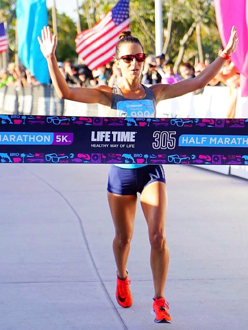 race week is here ⭐️ the 305 Half is my absolute favorite half marathon and it&rsquo;s the home of my PR so I embrace the challenge of the hot weather and massive causeways involved in this one&mdash;bc I&rsquo;ve proved to myself that I can do hard 