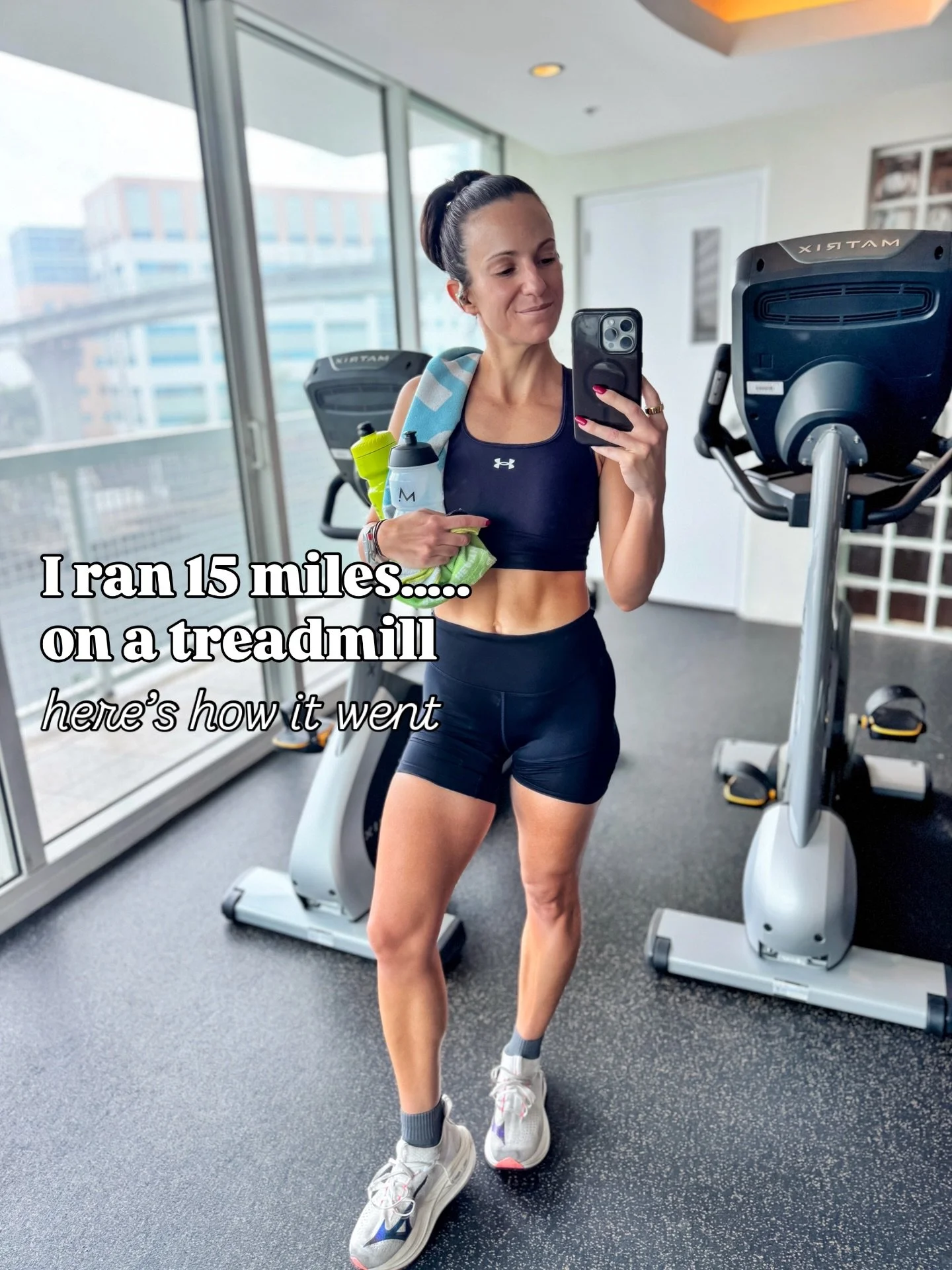 15 miles...on a treadmill ✅  how? I break it up into intervals on my watch, set the pace and go to mental la-la land while I watch a show :o)

I think I actually get more bored when I do long runs outside 😅

Anyone else not mind double digit runs on