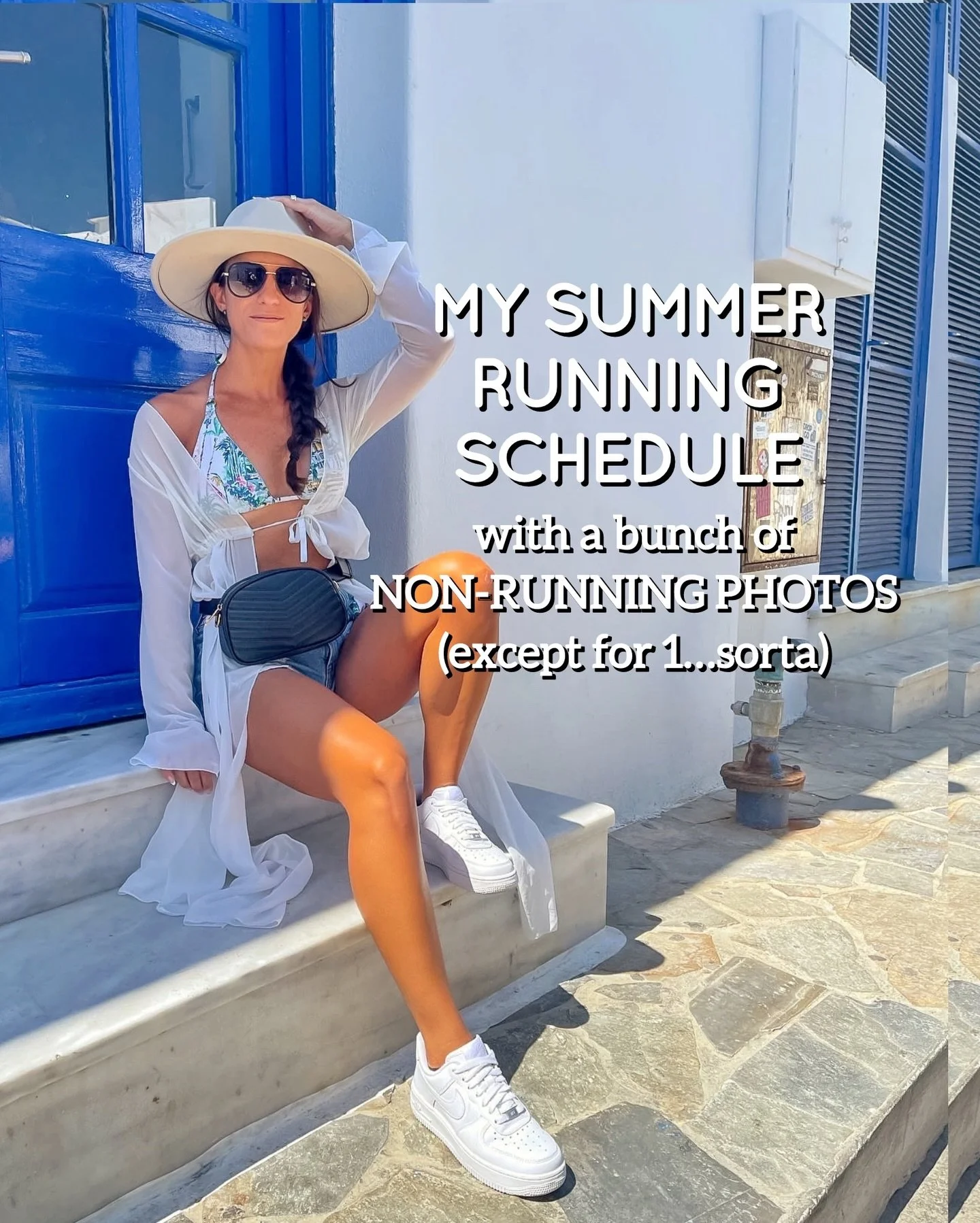 what a fun summer&hellip; am I right? 🤪 and no, I won&rsquo;t be doing any runs at the crack of dawn, so I&rsquo;ll be accepting the challenge of marathon training in maximum spicy Miami temps 🥵

so what if it&rsquo;s hard?!

ps: can you guess whic