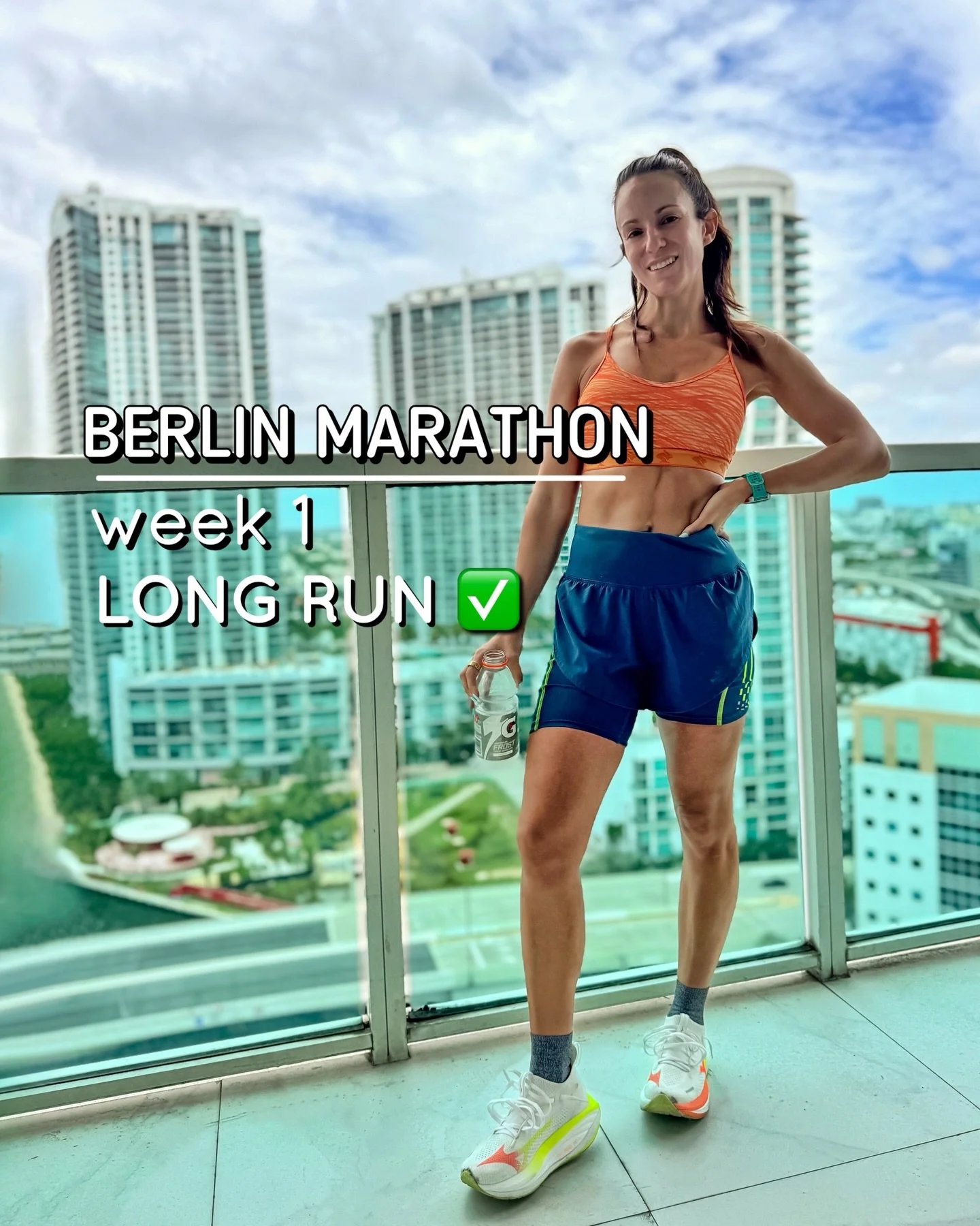 summer running: where the pace drops, the sweat doubles, but the fitness keeps building ☀️

week 1 of Berlin Marathon training is [almost] complete &mdash; just an easy hour tomorrow to go :)

What weekend adventures do you have planned?

#longrun #h