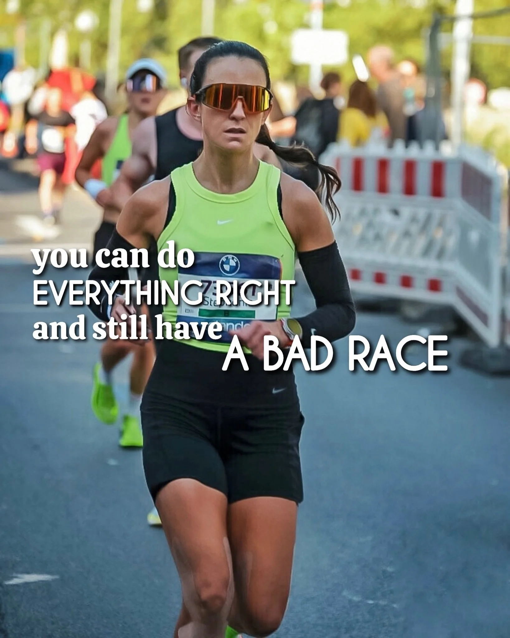 One of the hardest things about marathon running is realizing you can do everything right your entire training cycle and still have a race that goes completely wrong 🫠

I put in so many miles in a brutal Miami summer, hit my paces, prioritized sleep