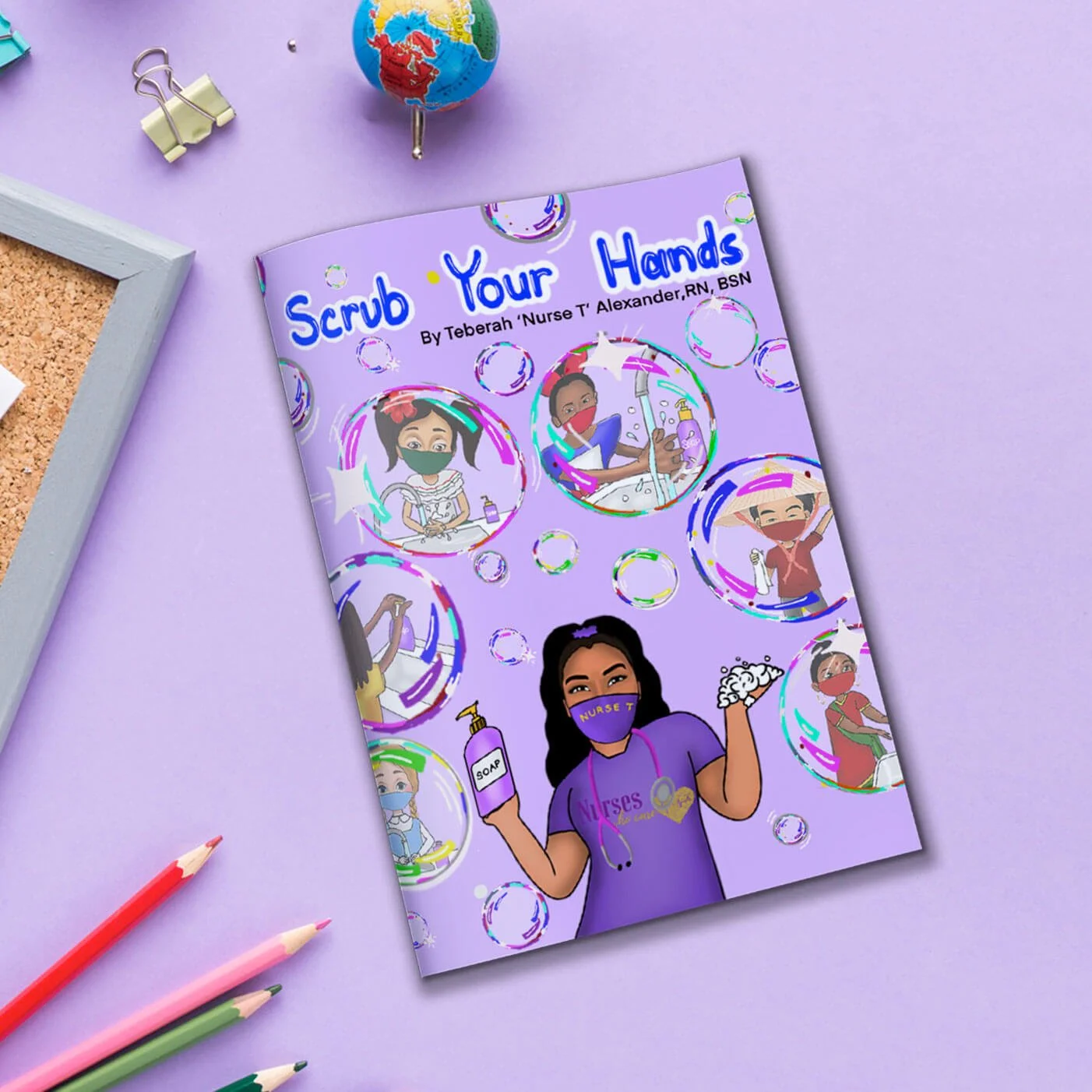 Scrub Your Hands Book