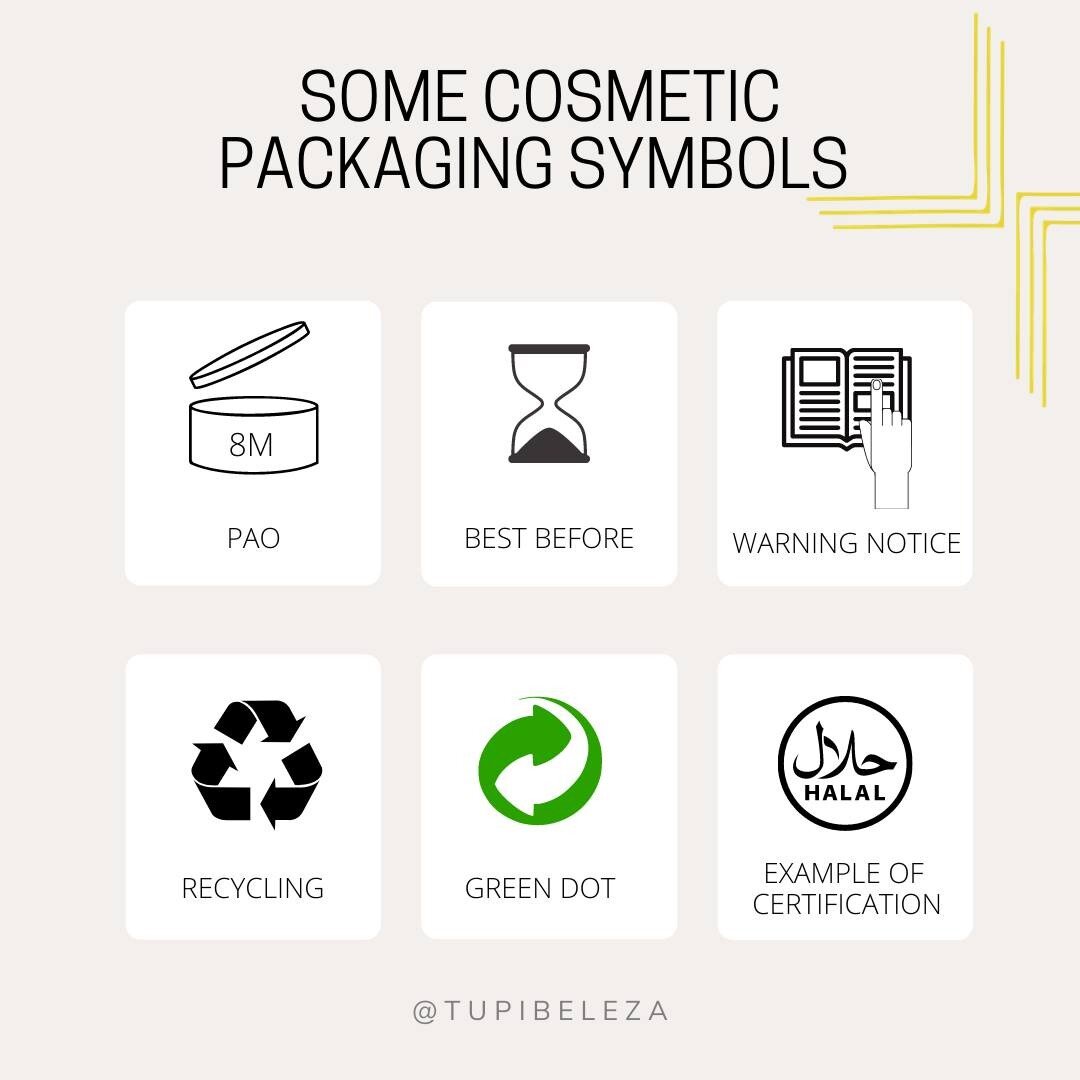 Smaller the packaging, smaller the surface to share important information. Symbols are there to help us 😀

If you want more tips about it, check our &quot;How to read your cosmetic packaging?' post!  #cosmetics #packaging #consciouschoice #beauty