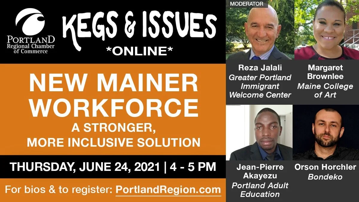 Kegs and Issues: New Mainer Workforce