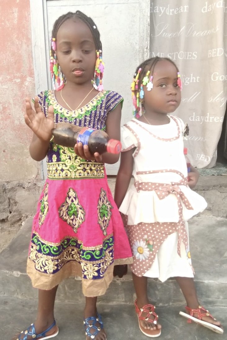 Benoit Ikuba’s nieces Kinshasa, Democratic Republic of Congo, 2017