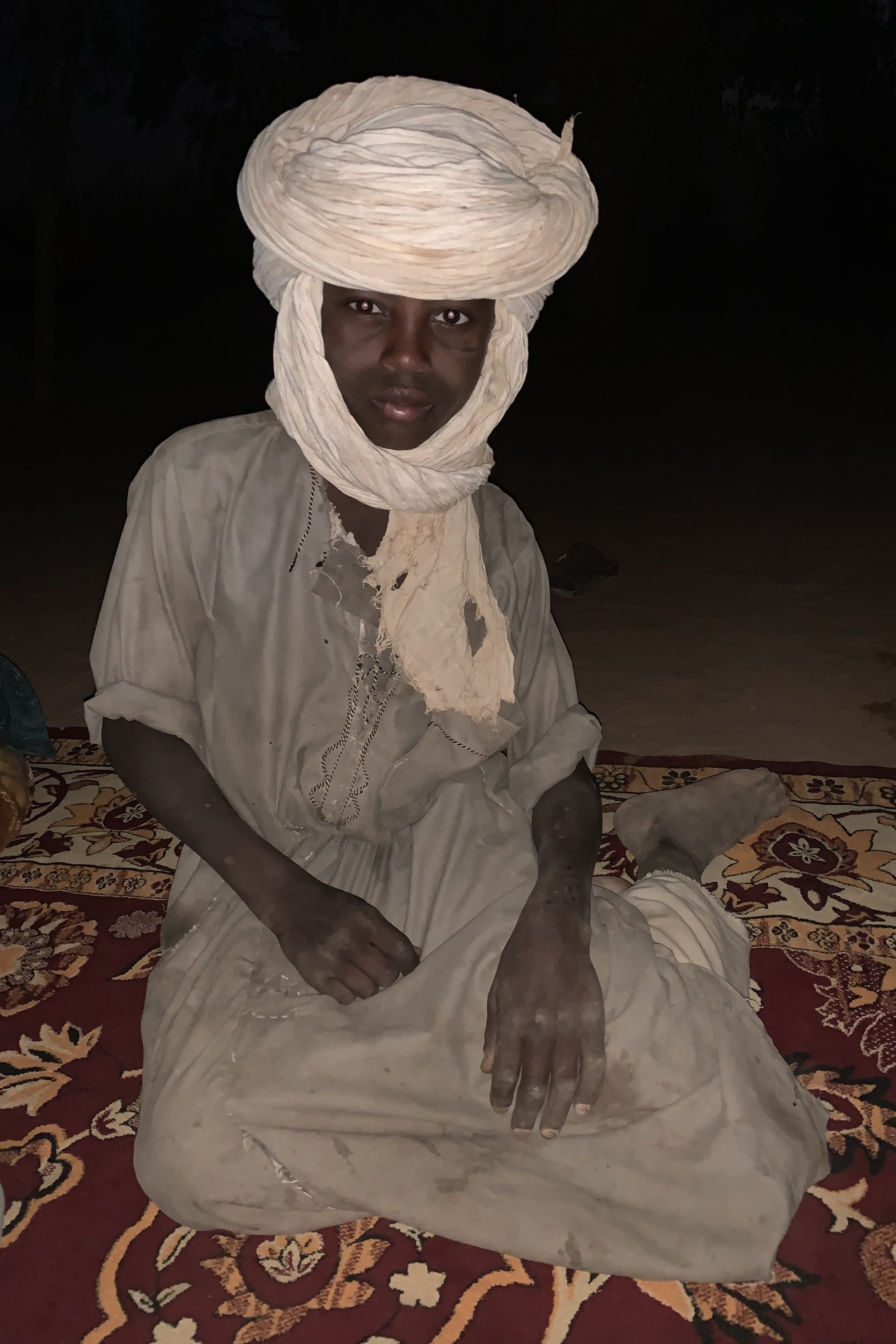 A Sudanese boy, Bishara Alkher’s 10-year-old cousin Darfur, Sudan, 2019
