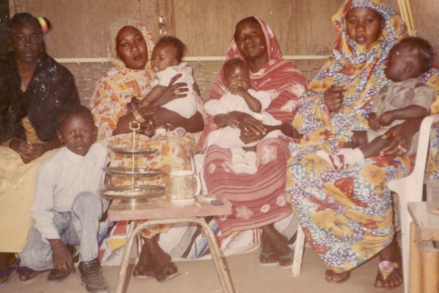 Celebrating Eid with Ekhlas Ahmed’s aunties and cousins, Khartoum, Sudan, 1993 