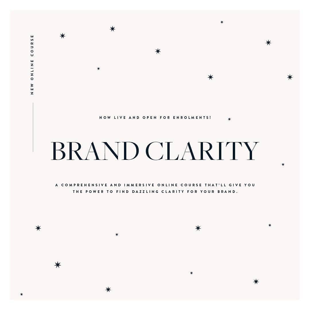 If you give your business one last gift this year, make it @thebrand_stylist 's Brand Clarity online course. Along with her second book #BrandBrilliance you'll have all the tools you need to elevate your brand to the next incredible level.
.
If you'r