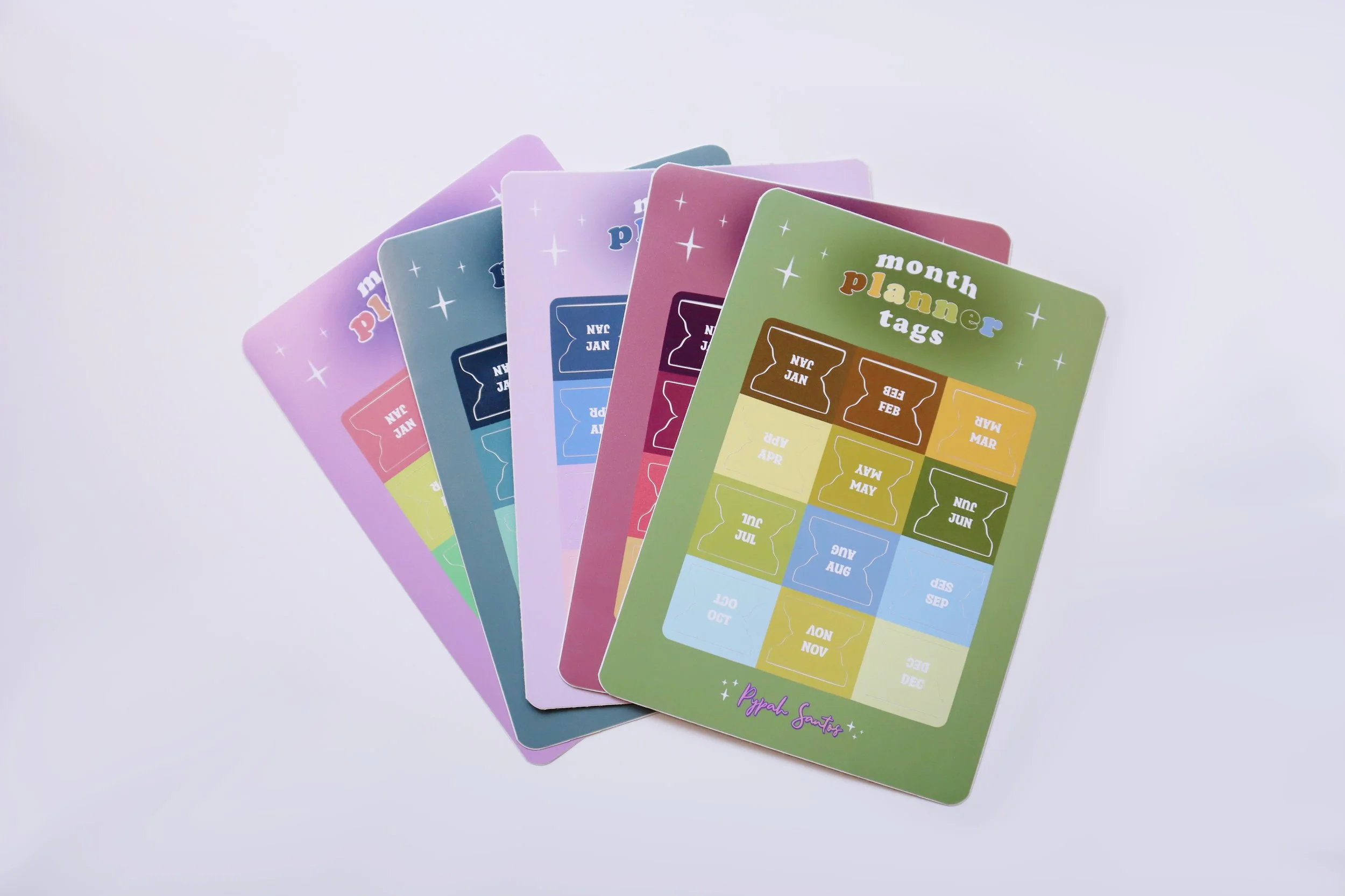 Month Planner Tabs (New Colours!) thumbnail