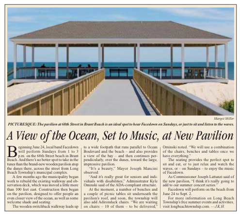  June 20, 2018. Margot Miller for The Sandpaper LBI. 