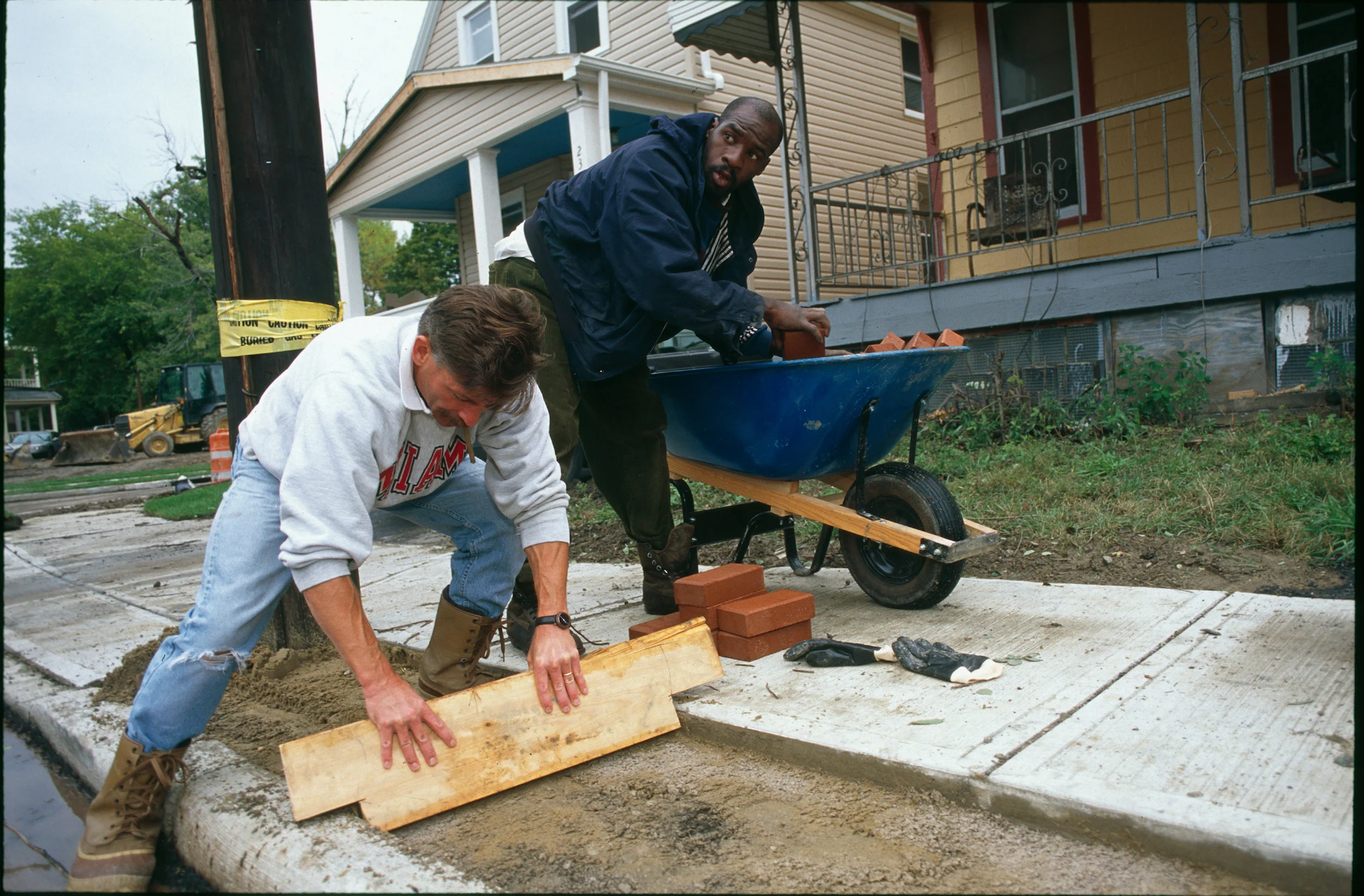 The Fairbax neighborhood has been the site of intensive rehabilitation and new construction as part of the initiative.