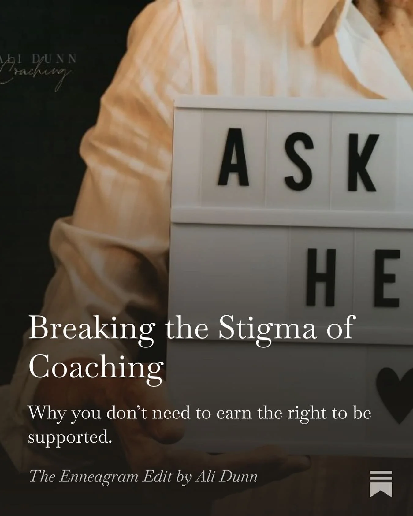 We are often told that asking for help is a sign of weakness. That you should take pride in being able to do something alone, without a guide, or any help. 
As an Enneagram 7, I had built a life around that theory through the lens optimism.
I know ho