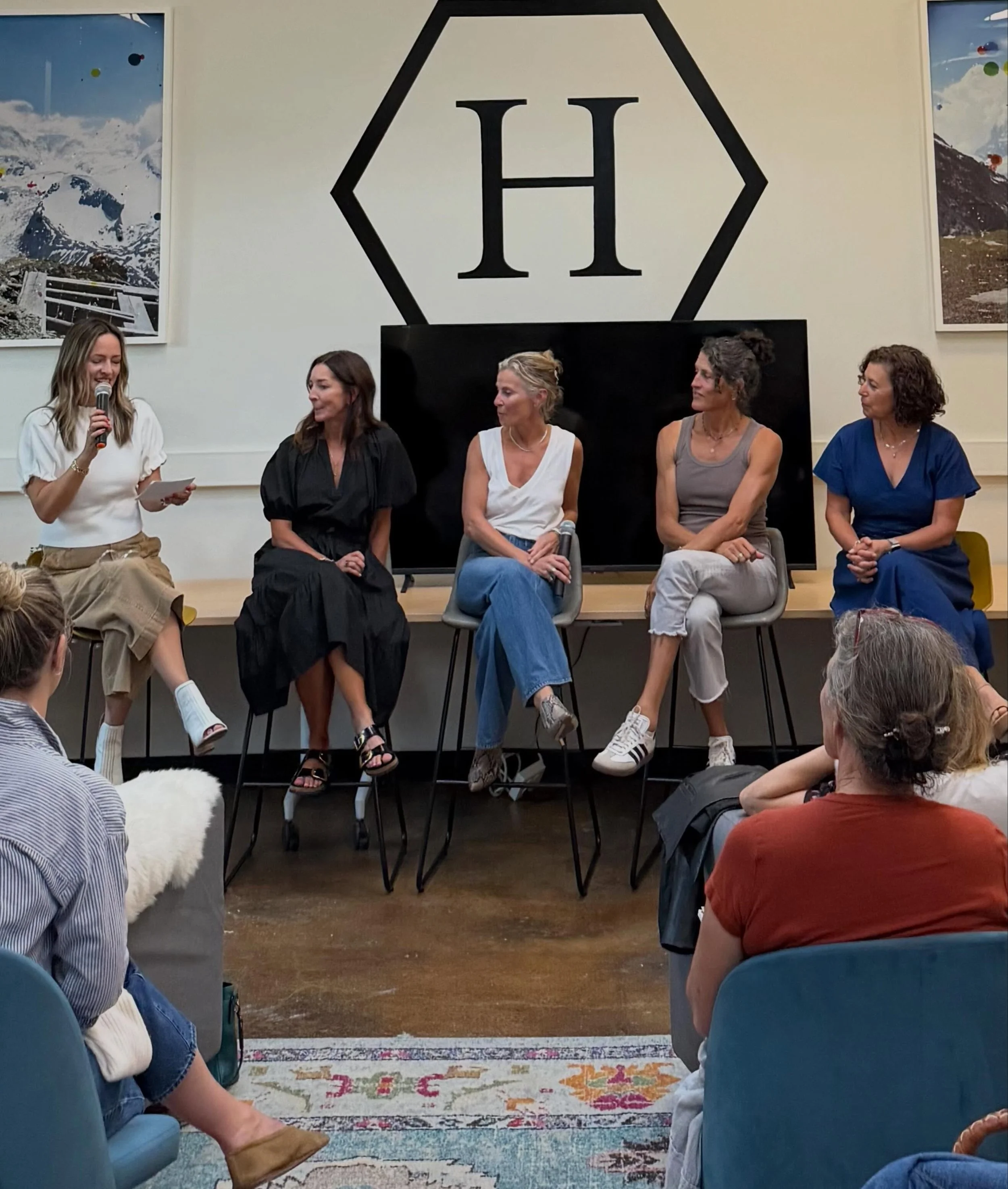 As a coach, I feel it is my duty to create safe spaces where women can feel seen and heard. That is why I was so honored to be the moderator at last night&rsquo;s event at @thehivery featuring some of the smartest women I know in the health and welln