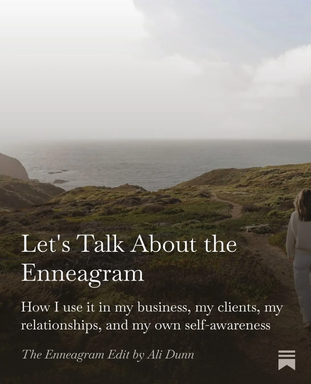 How do you grow? Some people journal. Some go to therapy. I use the Enneagram. 

It&rsquo;s a tool to guide my business, my clients, and my relationships, and to name the recurring beliefs and behaviors that can hold me back from feeling aligned, con