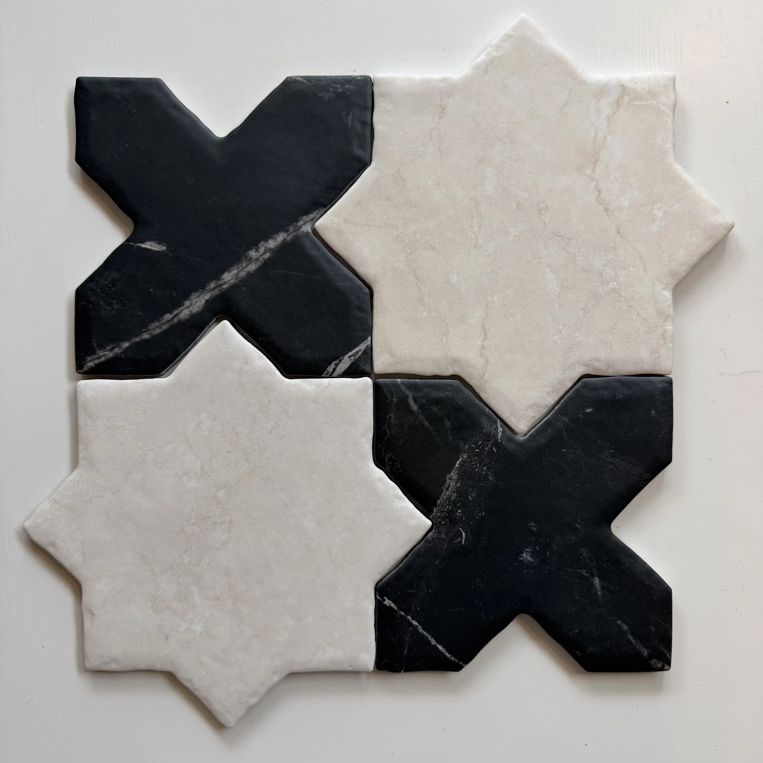 Tosca Star Cross Black Marble Botticino