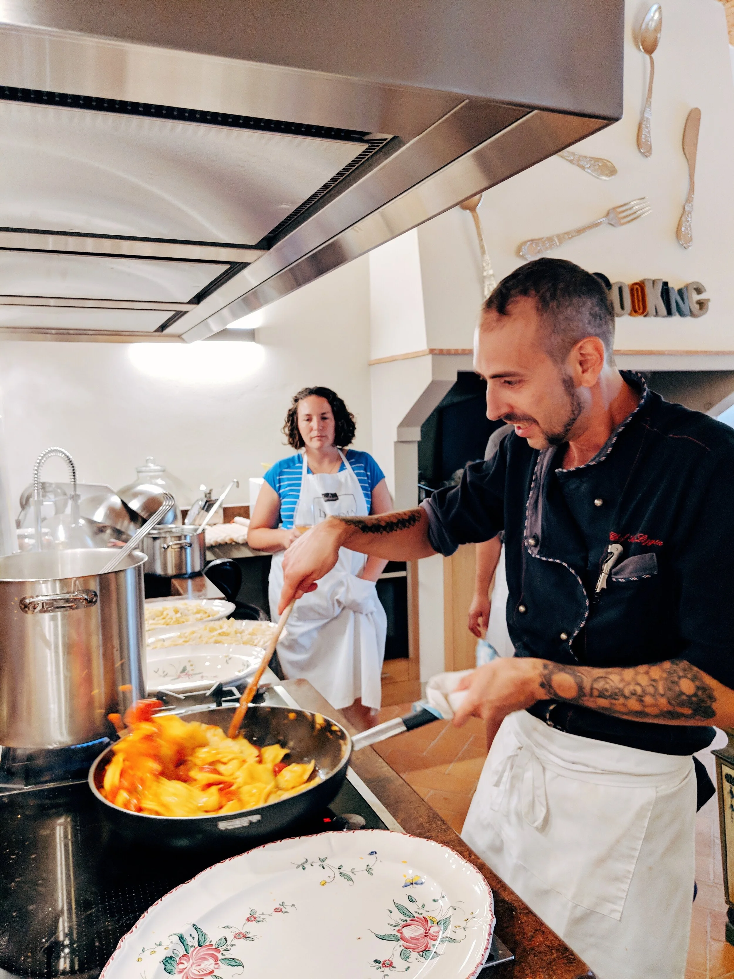 Chefs from Around the World — Meet Chef Alain in Tuscany