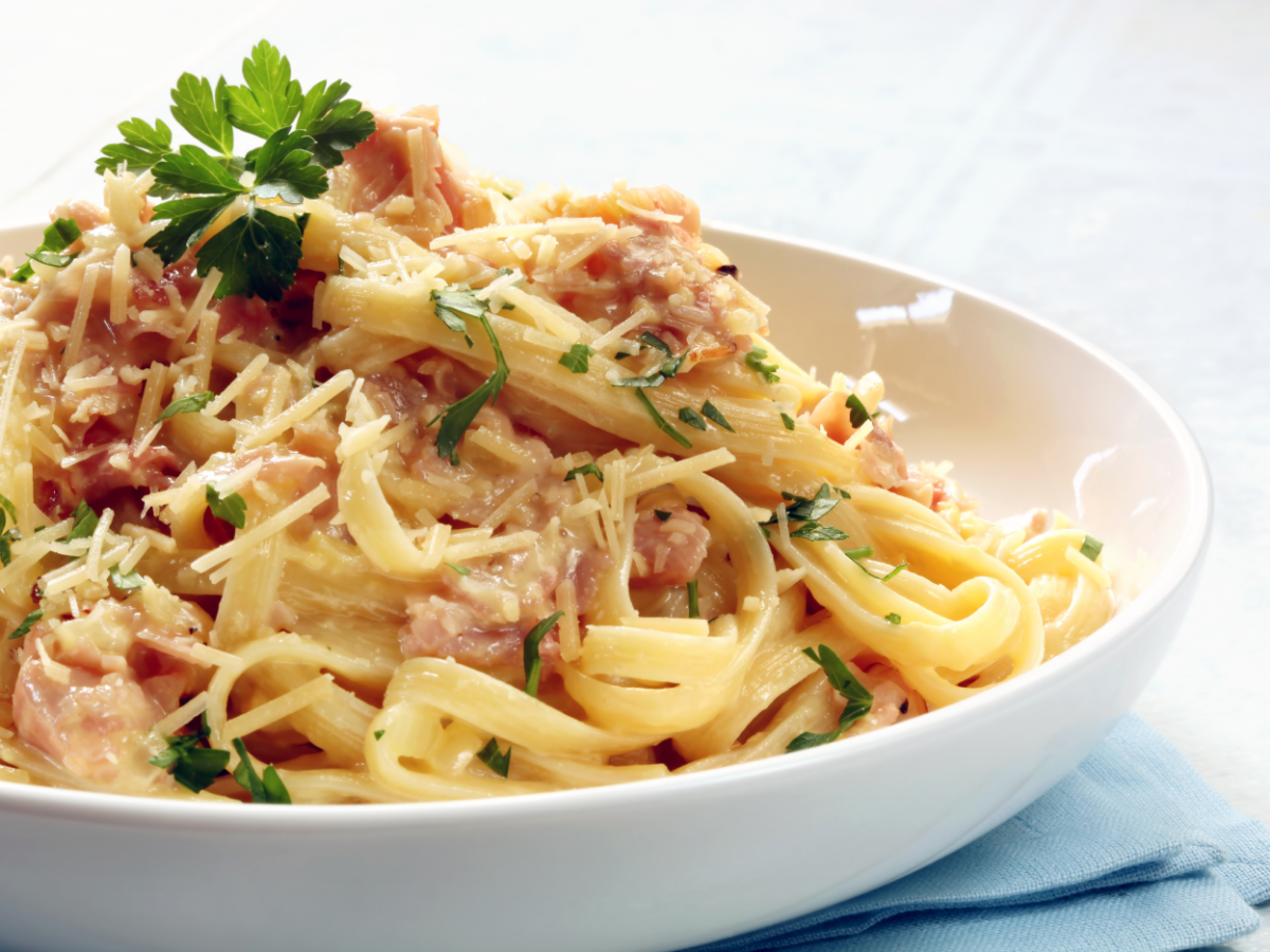 LIVE Homemade Pasta Carbonara Class with Chef Alain from Tuscany