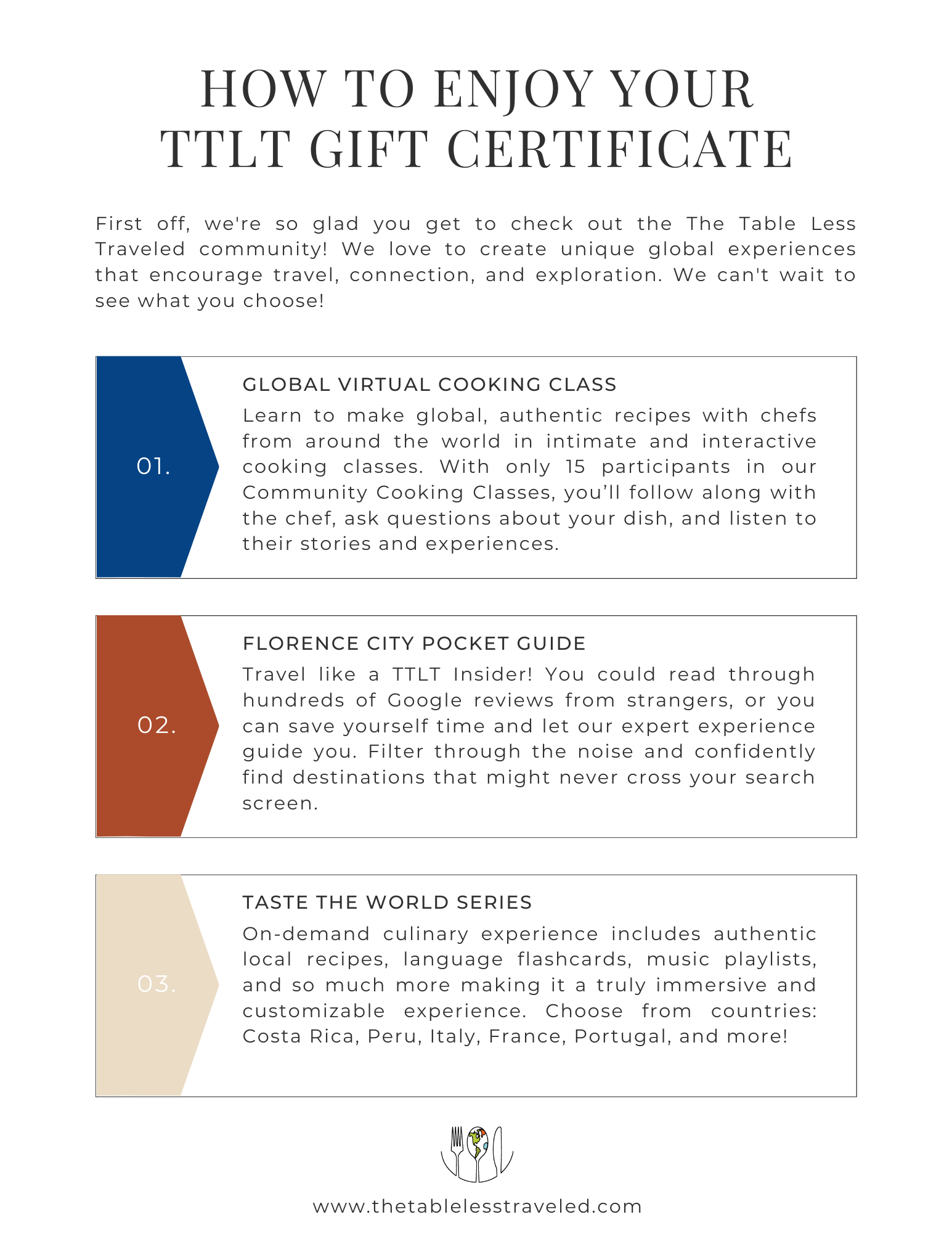 Virtual Cooking Class Gift Cards