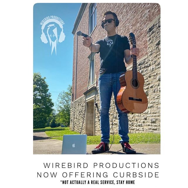 😃😃😃
🦅 @wirebirdproductions 🦅 
#curbsidepickup #newnormal #covid #quarantine #wirebirdproductions #wirebarn #musician #music #producer #musicproducer #artist #singer #audio  #recordingstudio #musicproduction #recording  #newmusic #guitar #art #st