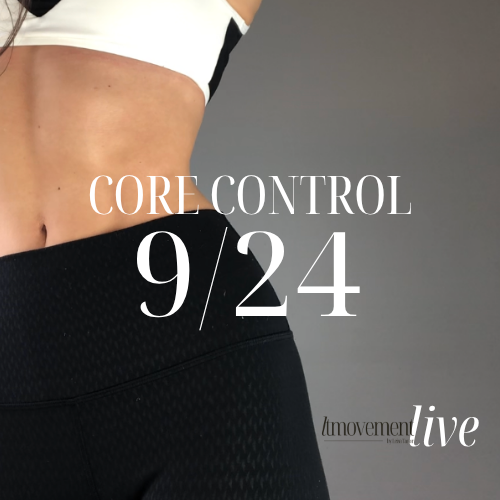 LTMovement© LIVE CORE Control - 9/24/26