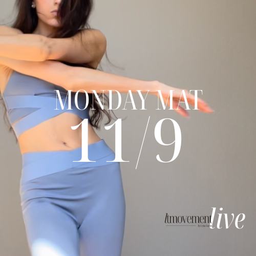 LTMovement© LIVE Pilates Class w/ weights - 11/9/26