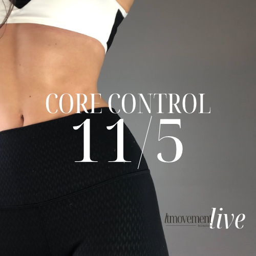 LTMovement© LIVE : PilateSCULPT Core Control - 11/5/26