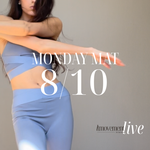 LTMovement© LIVE Pilates Class w/ weights - 8/10/26