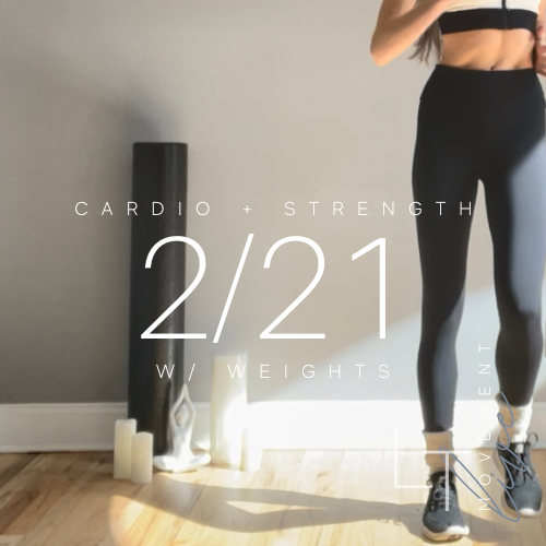 LTMovement© LIVE Cardio Strength - 2/21/26