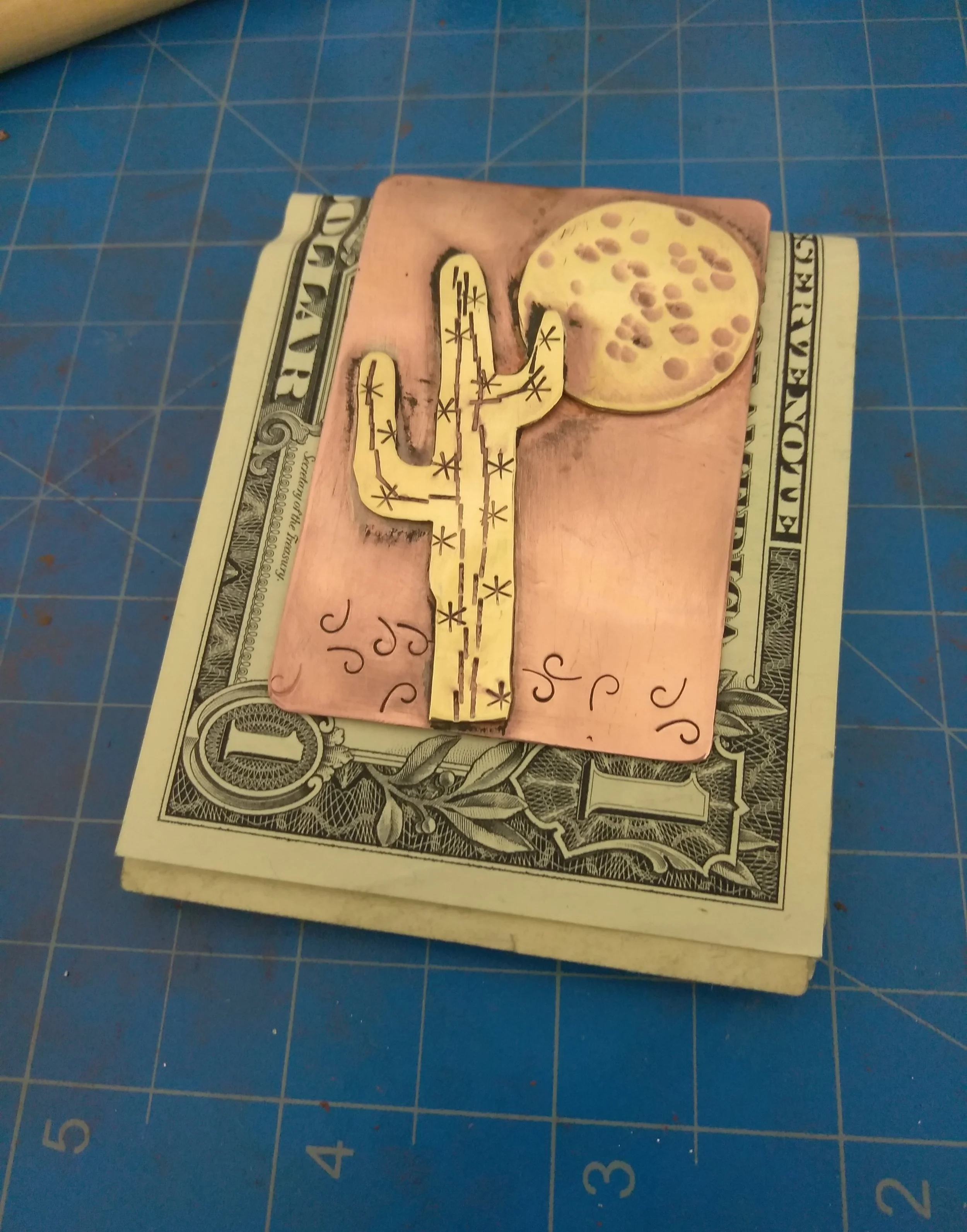 Cowboy Money Clip