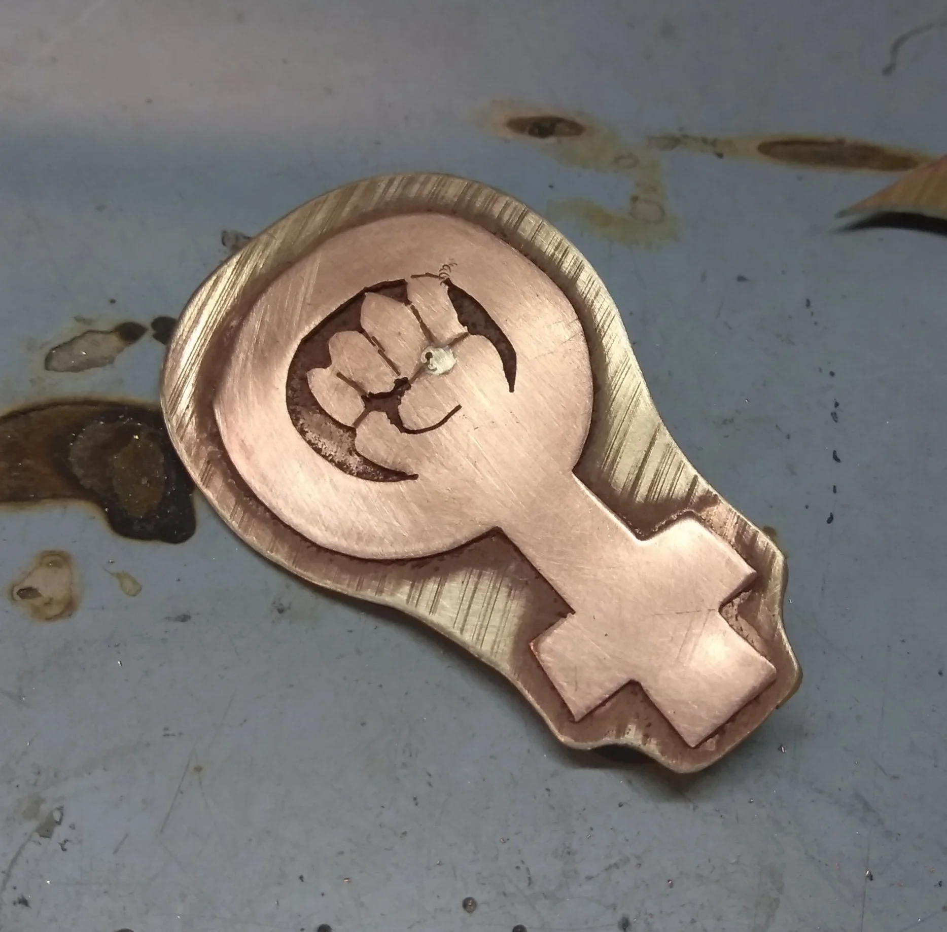 Feminist Pin 2018