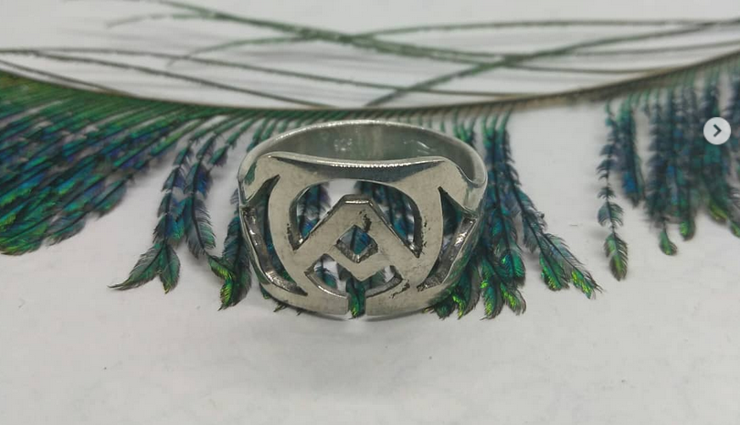 Alpha and Omega Ring