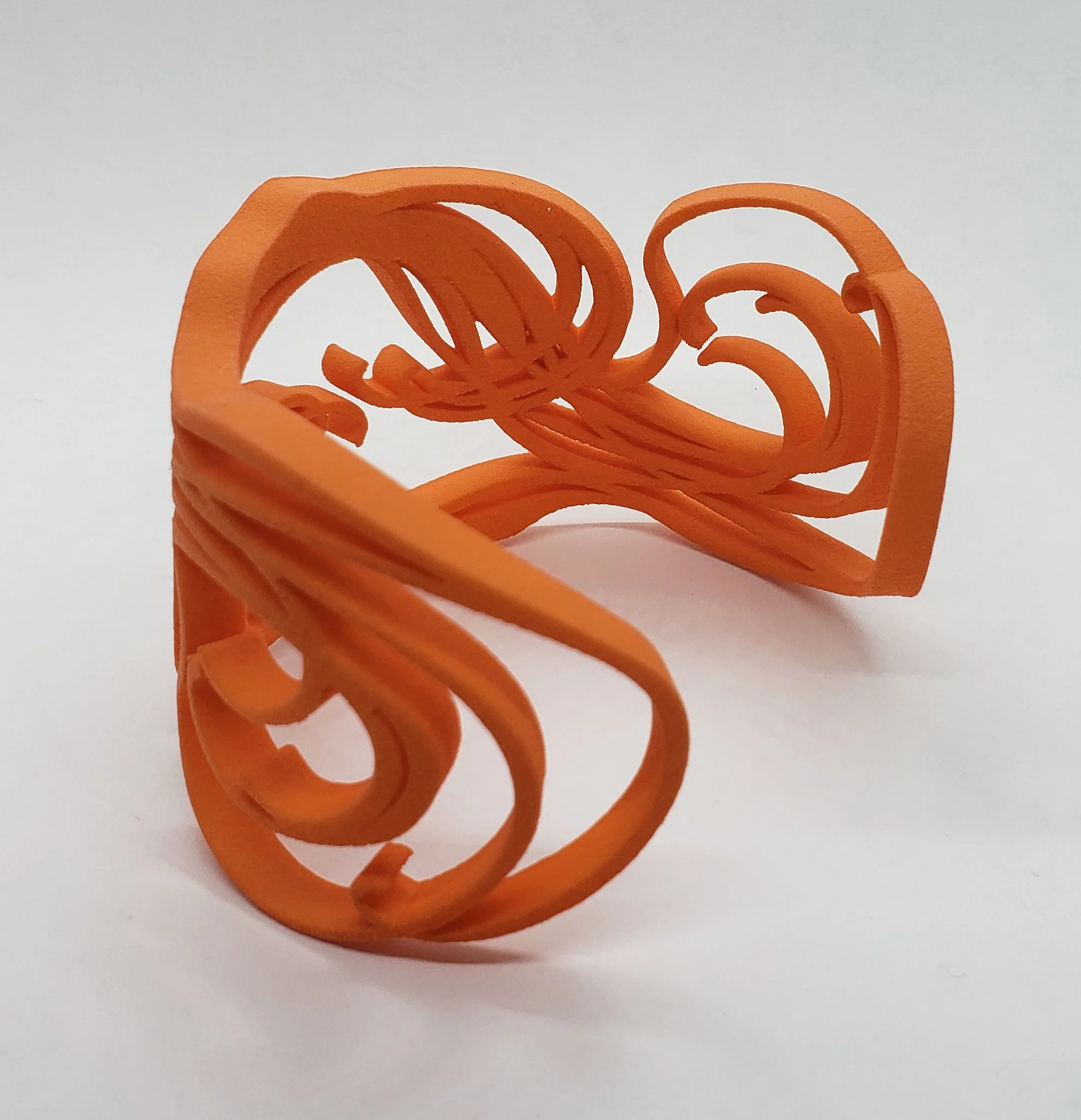 Mucha Cuff Bracelet - Orange - 2022
