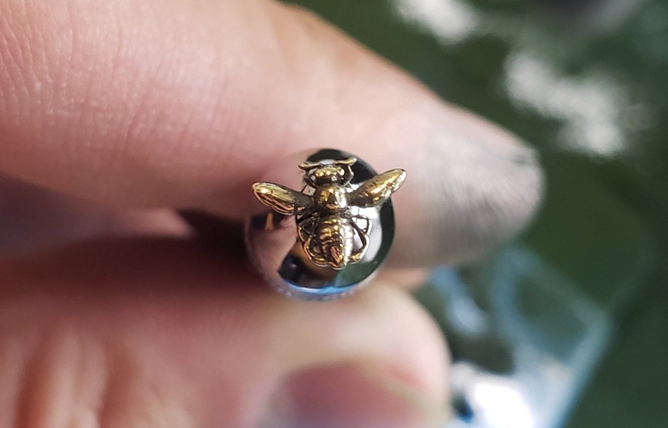 Golden Buzz - BumbleBee Gold Piercing Jewelry