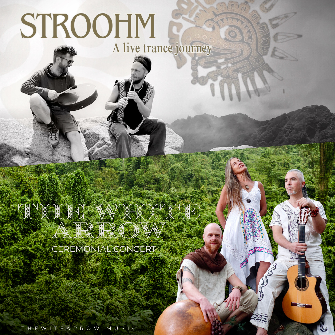 The White Arrow & STROOHM in concert