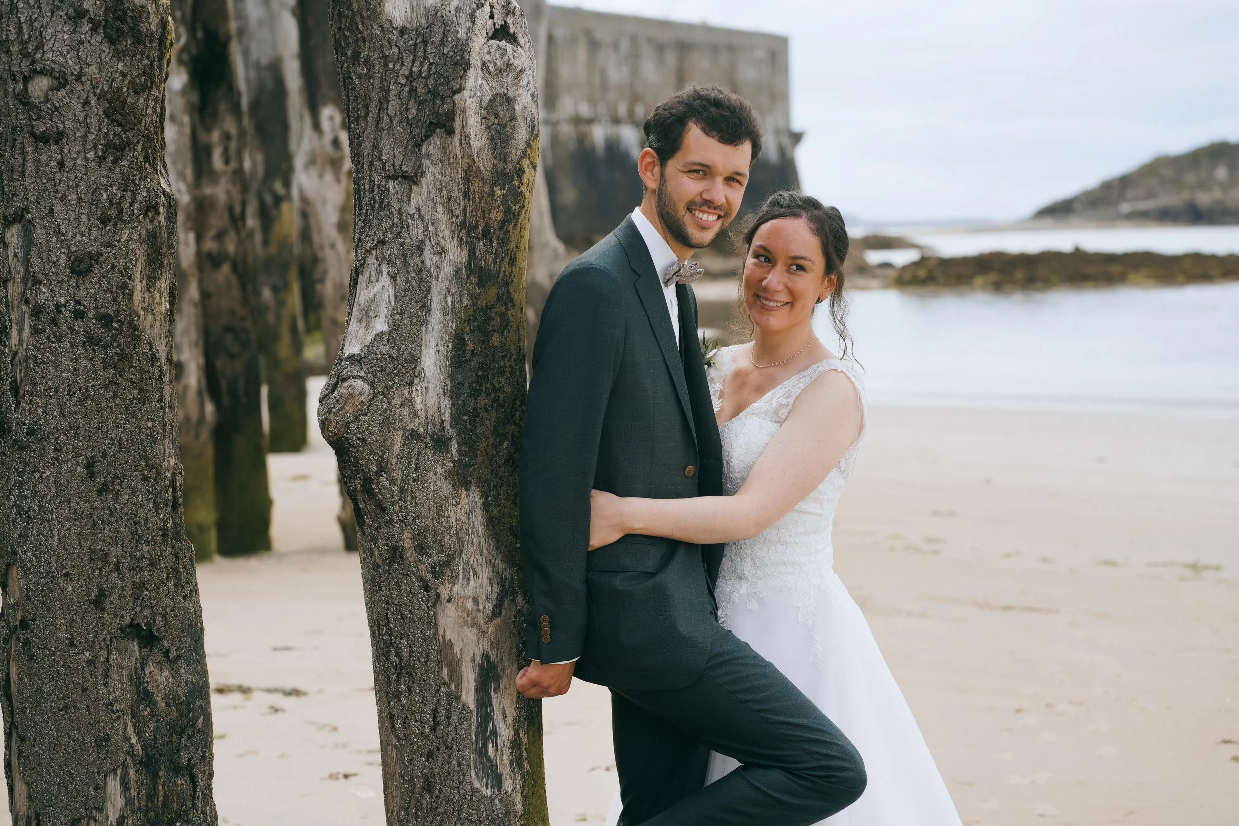 Un mariage sur les remparts de Saint Malo