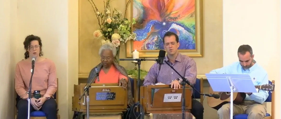 Kirtan at the Ananda Temple