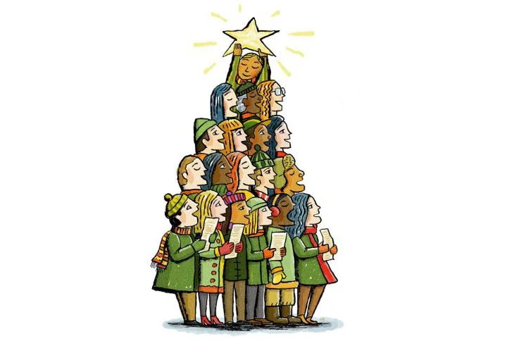 Christmas Caroling Party at Ananda Community