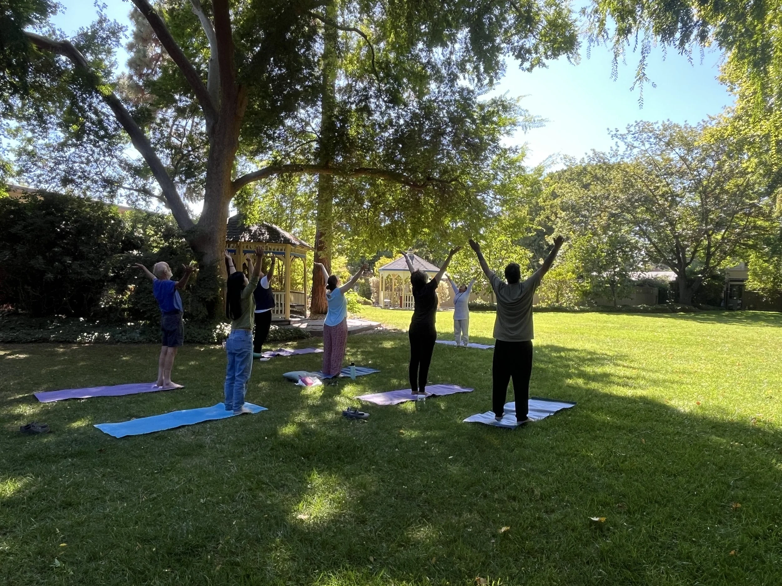 Community Yoga (at the Ananda Community) 