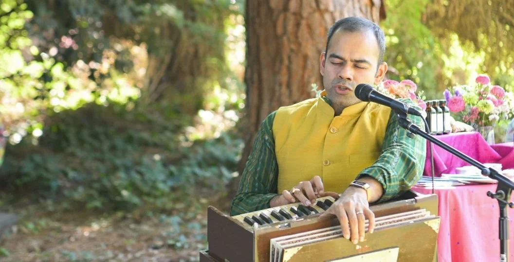 Kirtan (Devotional Chanting) at the Ananda Temple