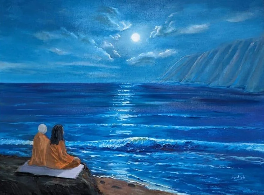 Morning Meditation with Nayaswamis Jyotish and Devi