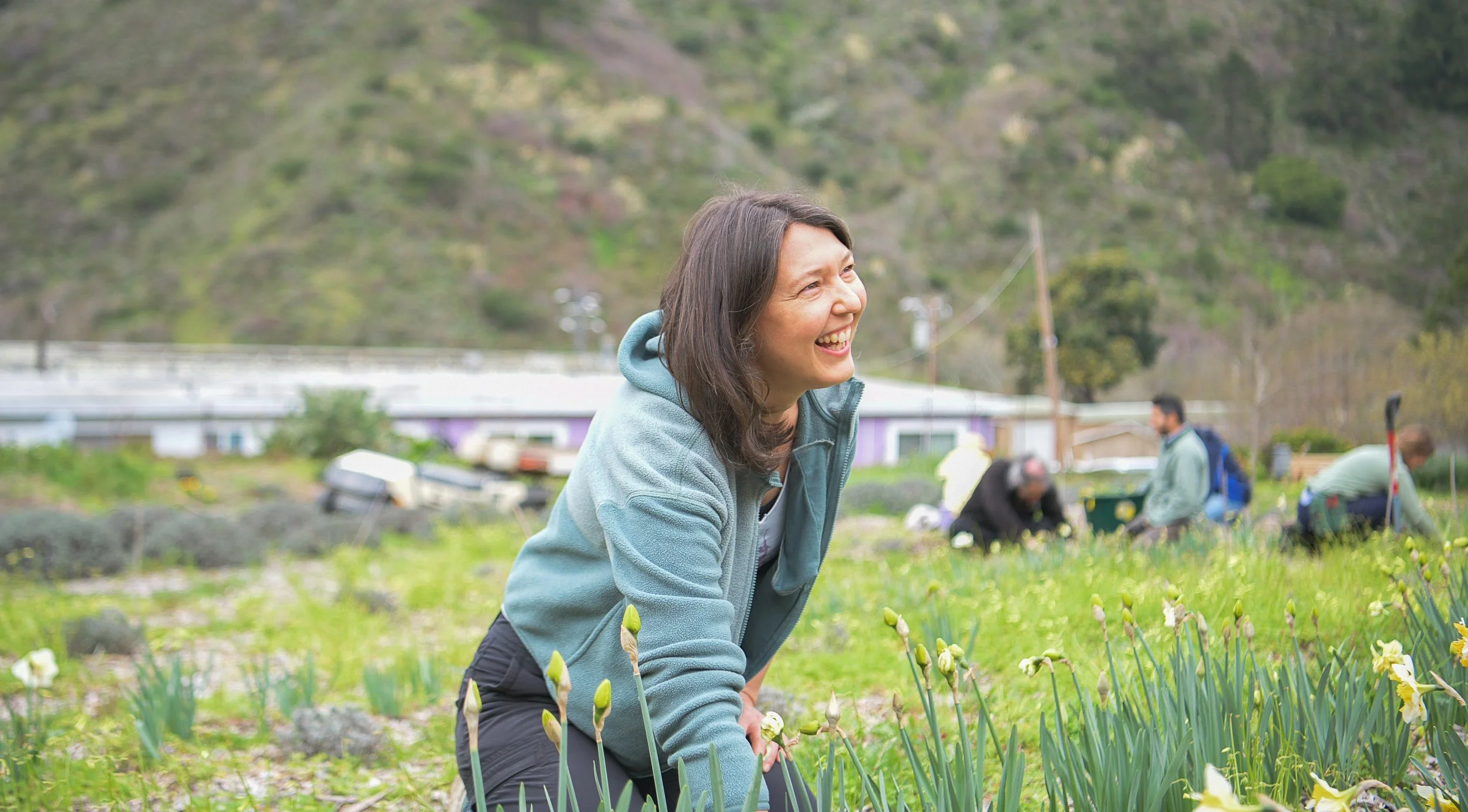 Ananda Valley Farm Community Work Day