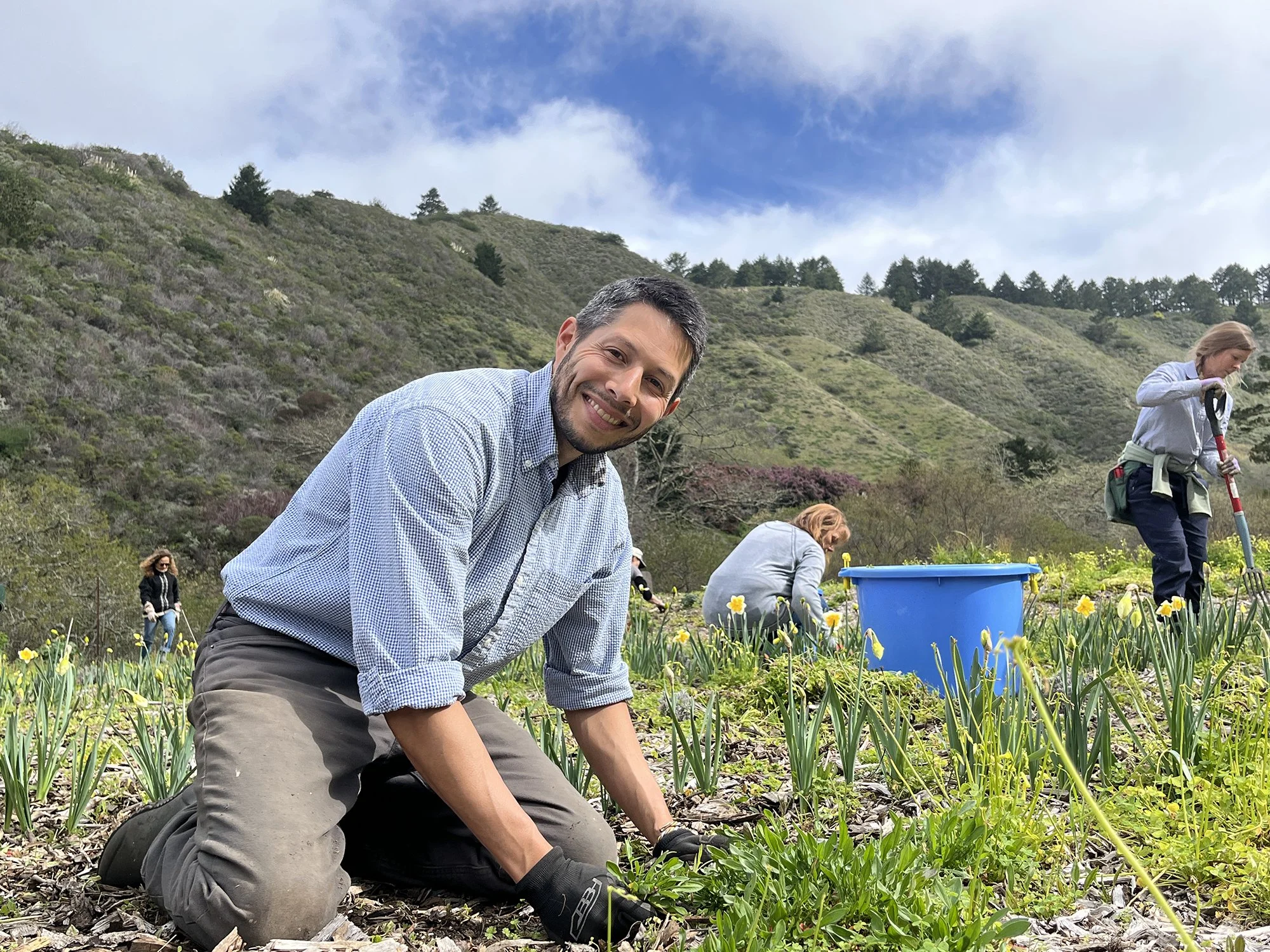 Ananda Valley Farm Community Work Day