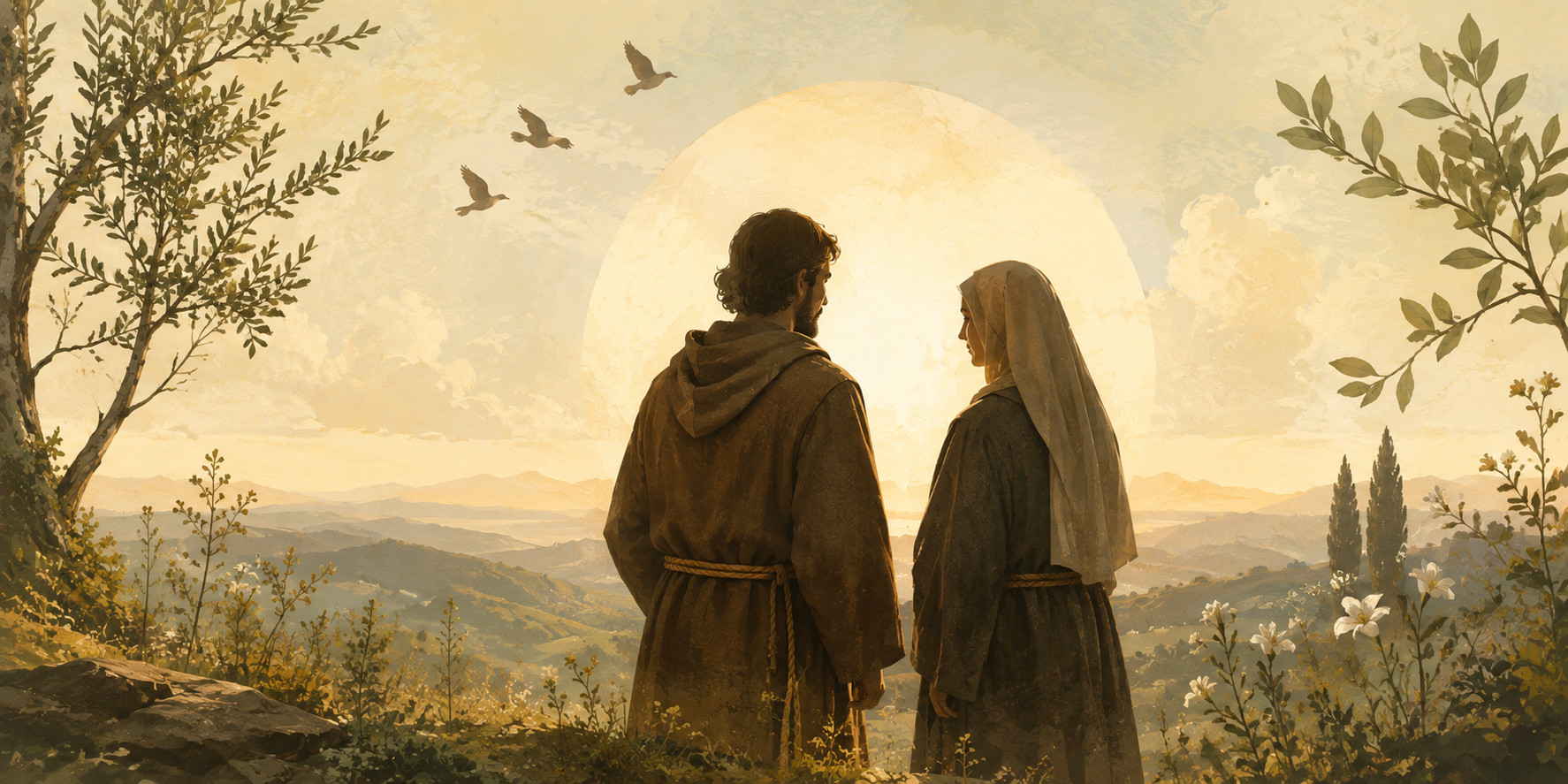 In the Footsteps of Francis: Storytelling from the Life of Saint Francis and Clare of Assisi