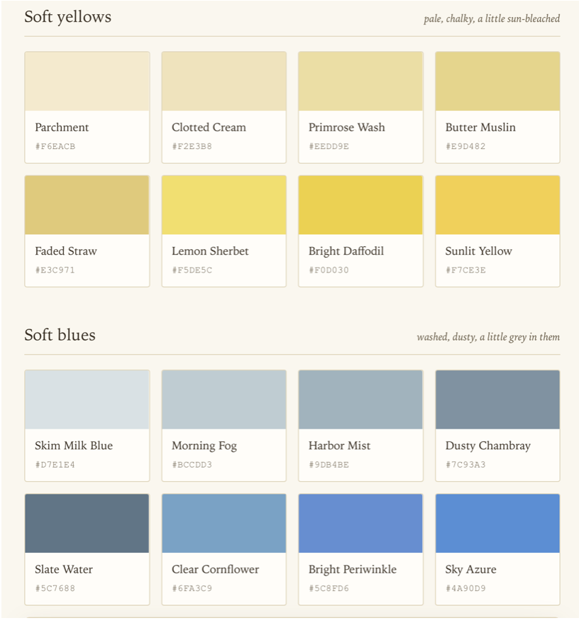 paint options