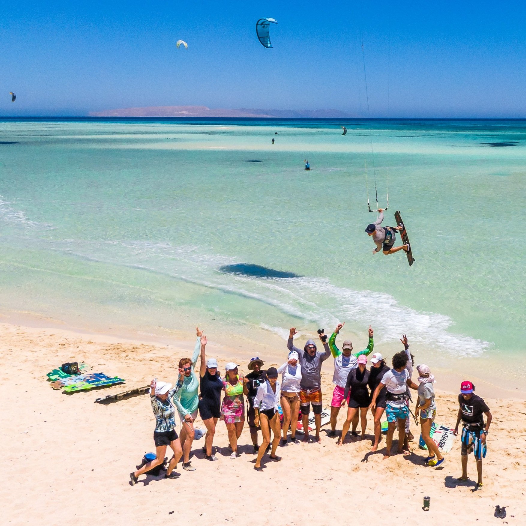 kitesafari kitesurfen ägypten kite cruise