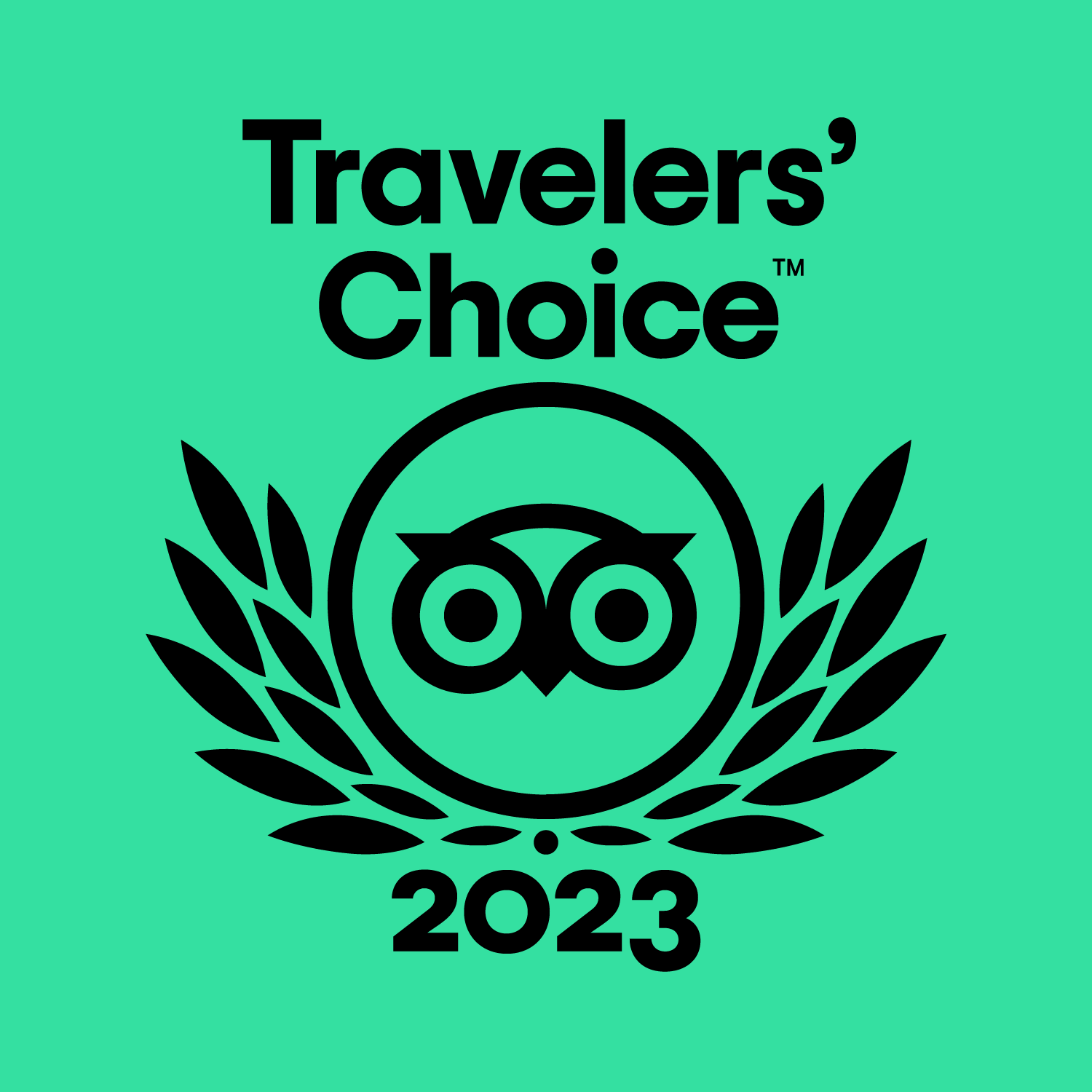 prix tripadvisor travelers' choice award 2023