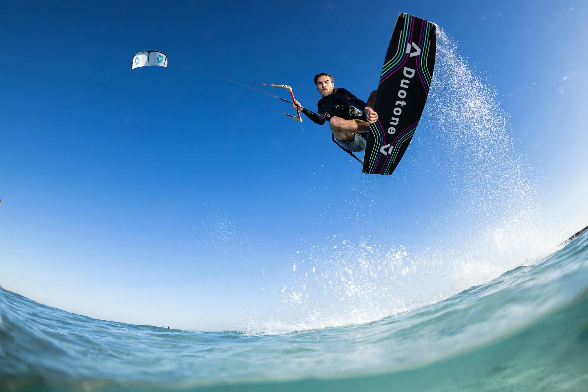 Duotone kiteboarding and wing foil exclusive equipment partnership with Dragonfly Kite Safaris