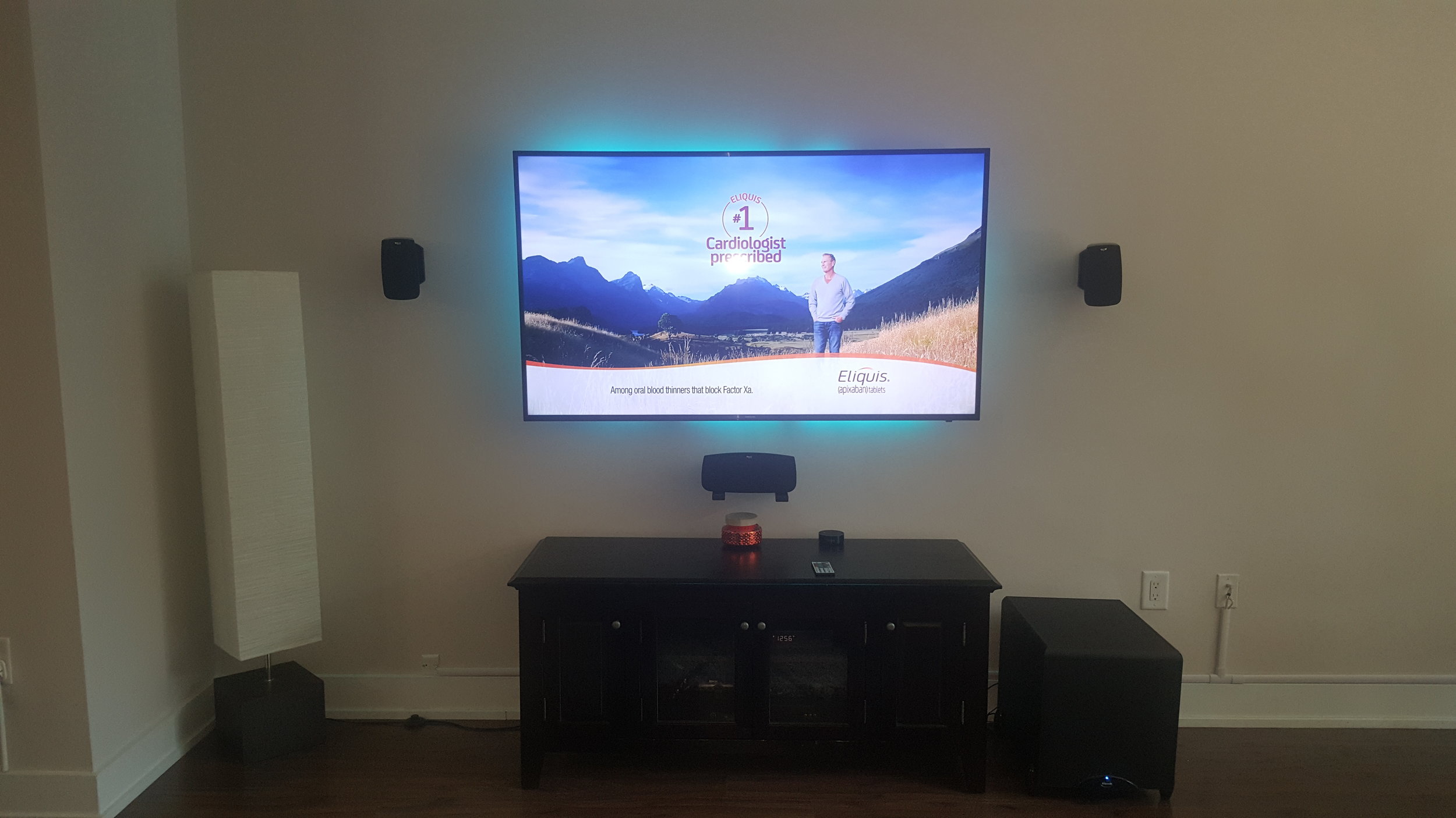 LED TV Backlight Installation NYC | TV On My Wall